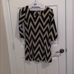 Chevron dress - worn twice